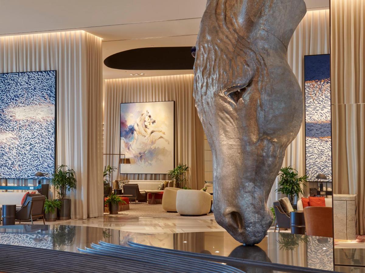 Отель Grand Hyatt Kuwait Кувейт Экстерьер фото The lobby of the hotel