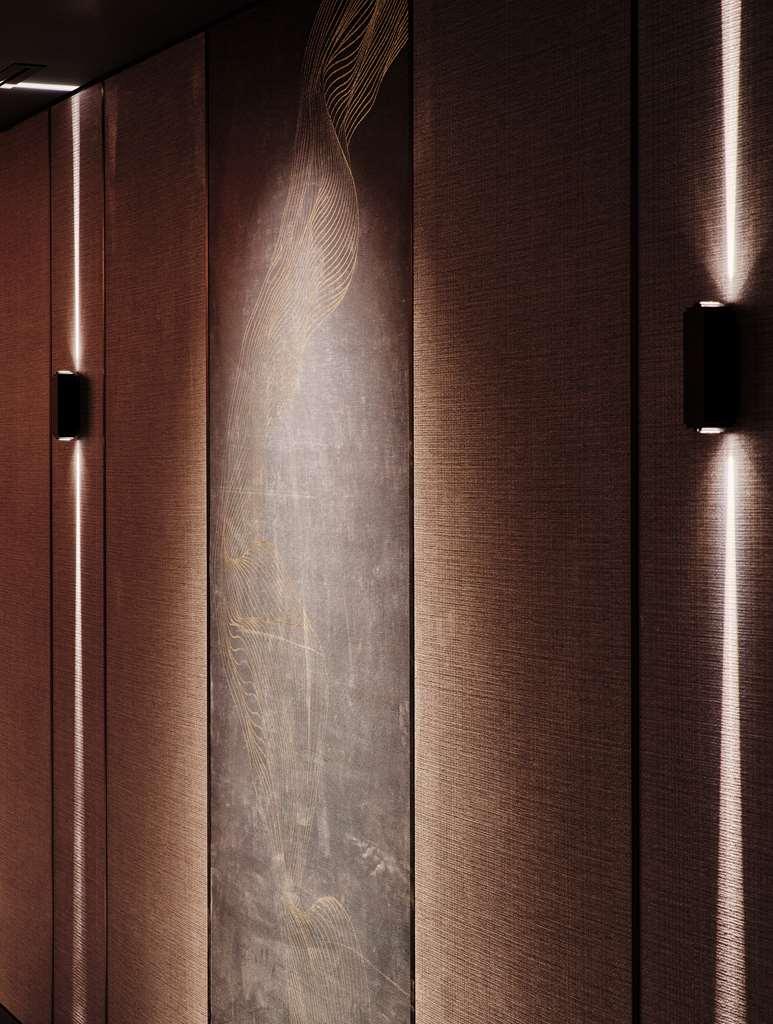 Отель Grand Hyatt Kuwait Кувейт Номер фото A brushed stainless steel refrigerator